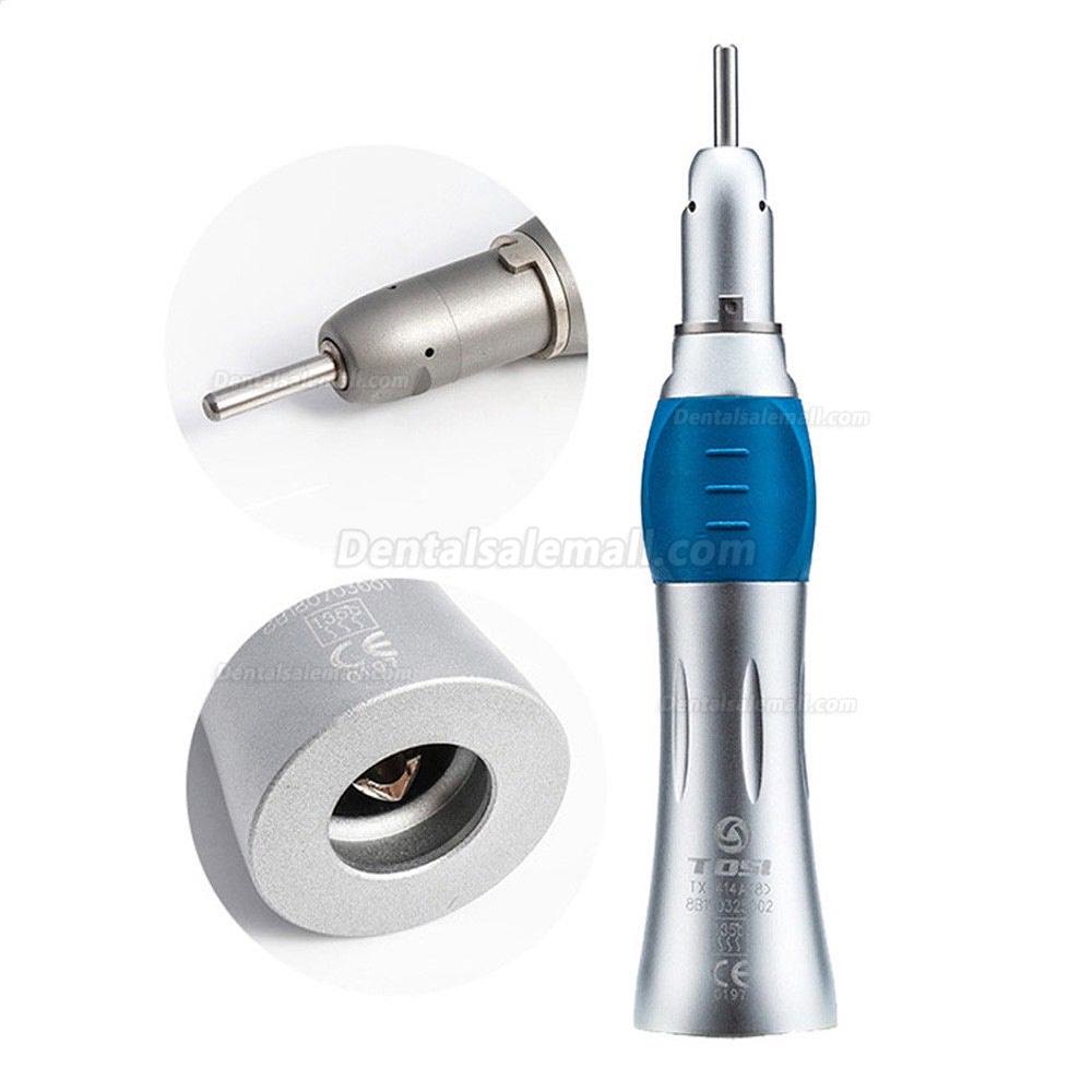 TOSI Dental Low Speed Handpiece Straight Contra Angle Air Motor 2/4Hole TX-414B